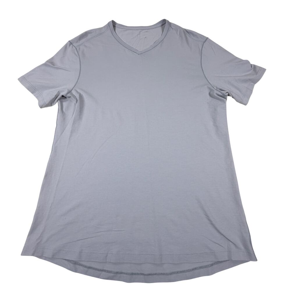 Lululemon Lululemon 5 Year Basic V Short Sleeve t-shirt Light Blue Men Sz L
